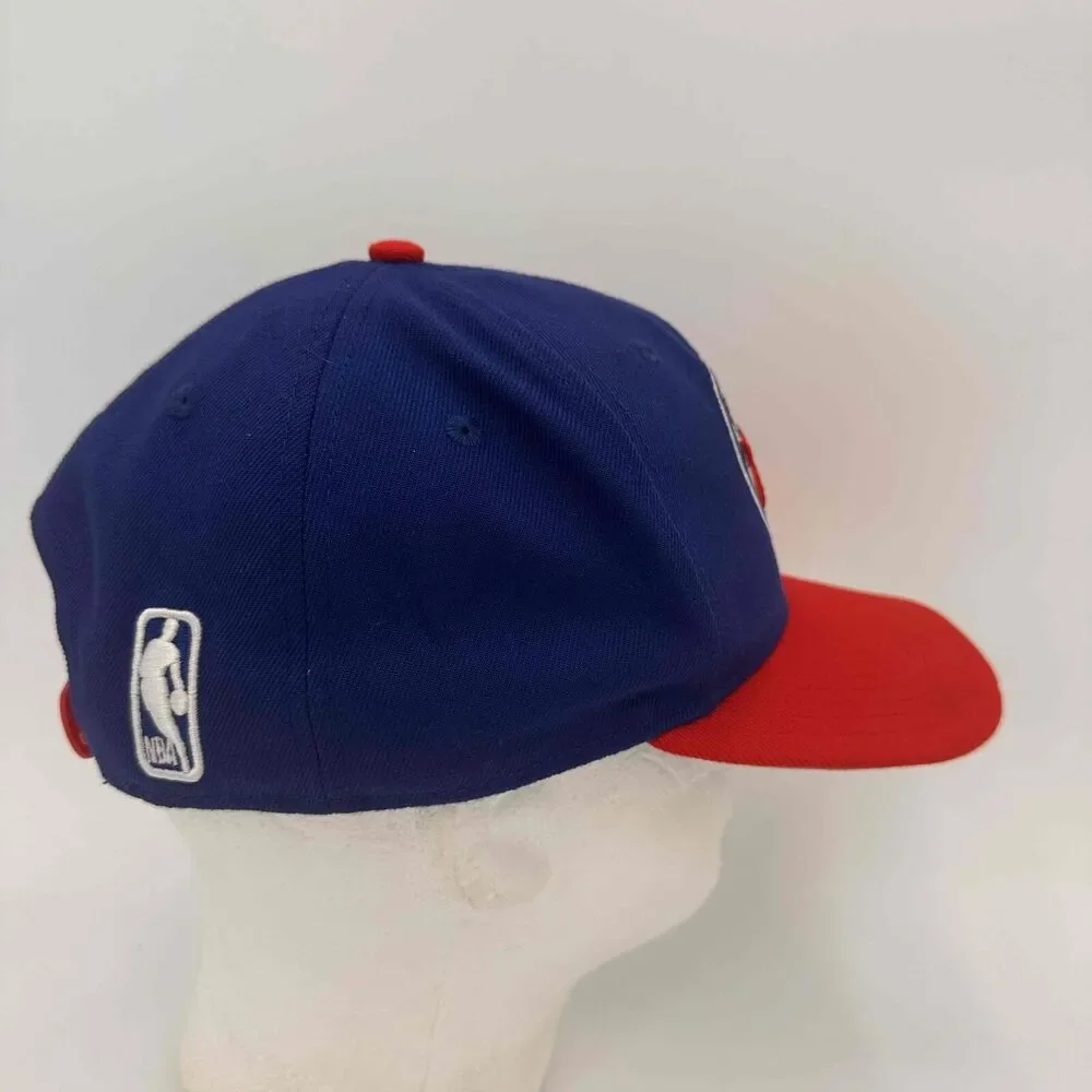 New Era Philadelphia 76ers Basketball Blue Red Adjustable Baseball Cap Hat